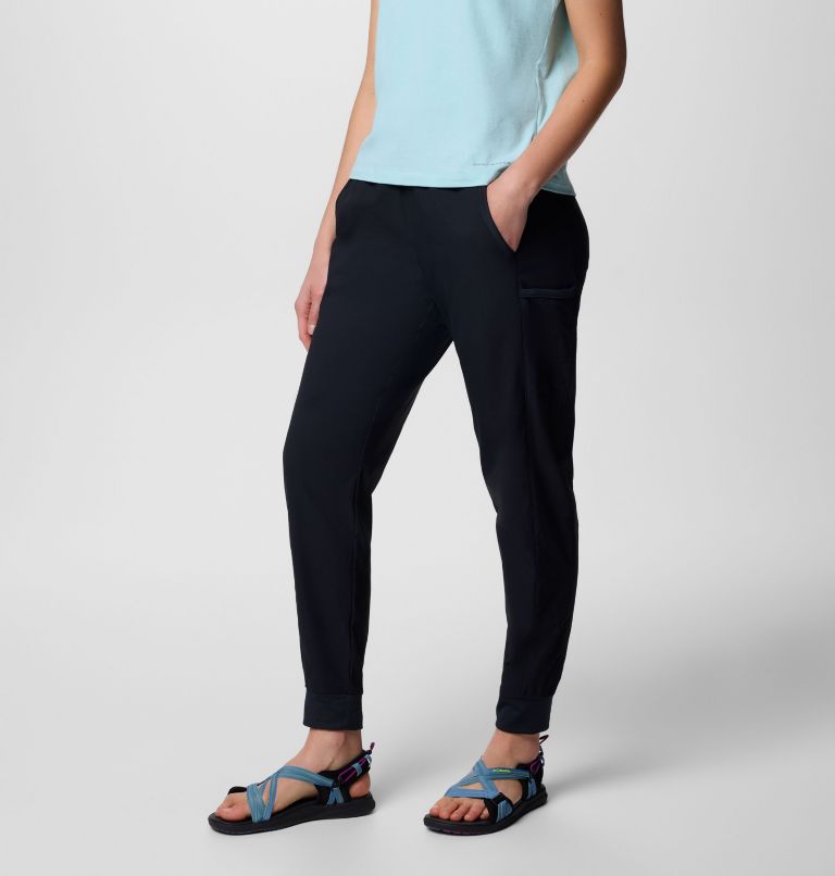 Women's Leslie Falls II Joggers, Color: Black, image 3
