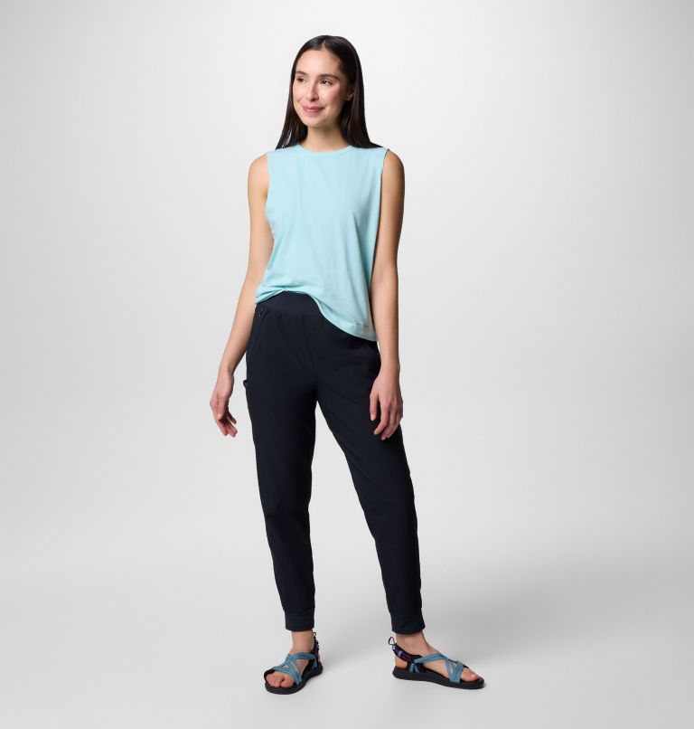 Women's Leslie Falls II Joggers, Color: Black, image 7