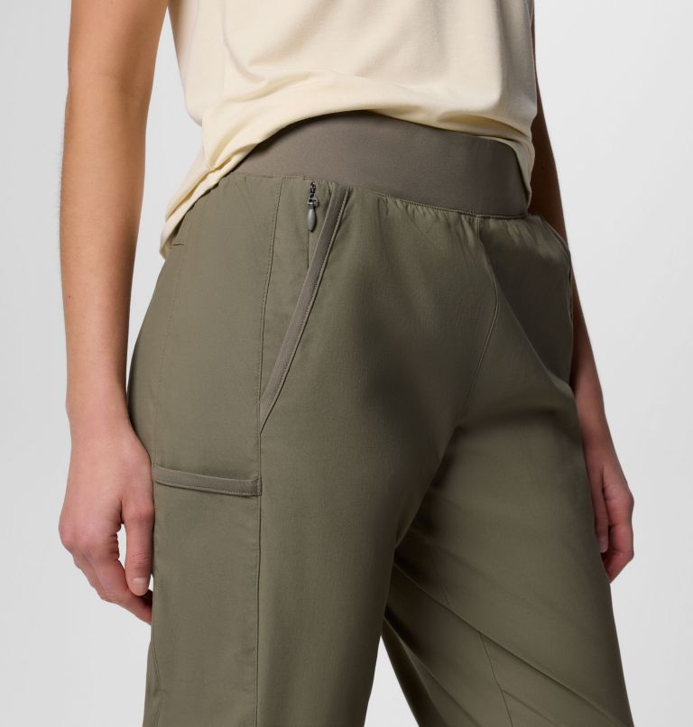 Women's Leslie Falls II Joggers, Color: Stone Green, image 6