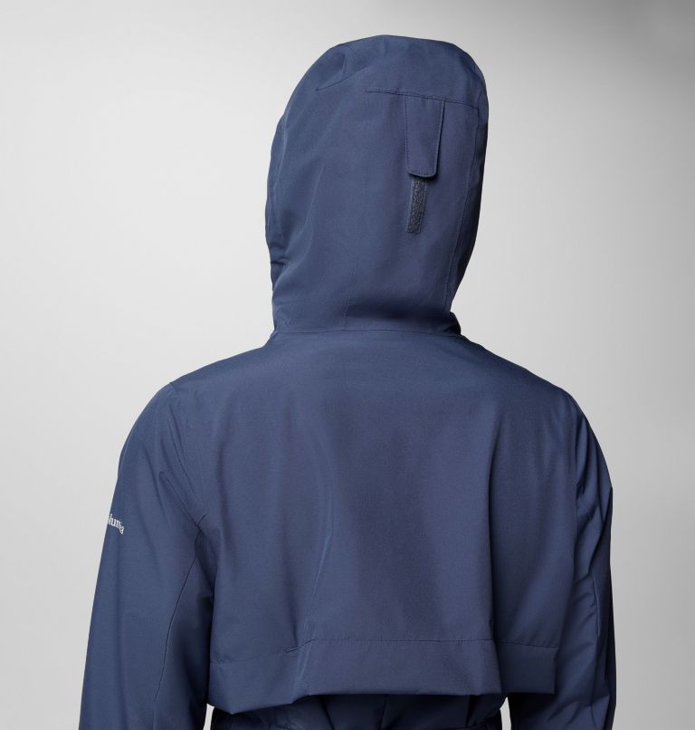 Women's Long Valley Trench III, Color: Nocturnal, image 5
