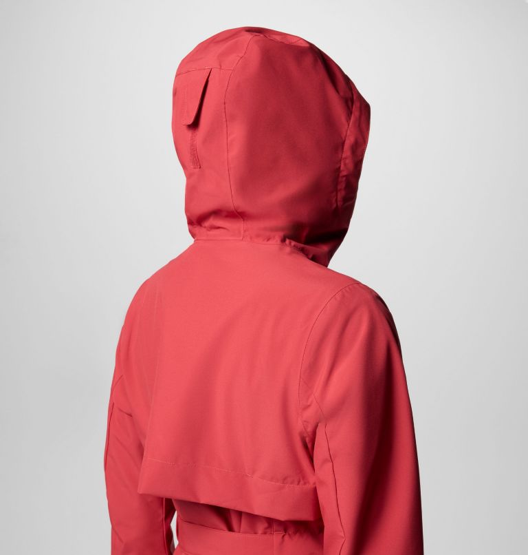 Women's Long Valley Trench III, Color: Daredevil, image 5