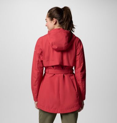 Women's Long Valley Trench III, Color: Daredevil, image 14