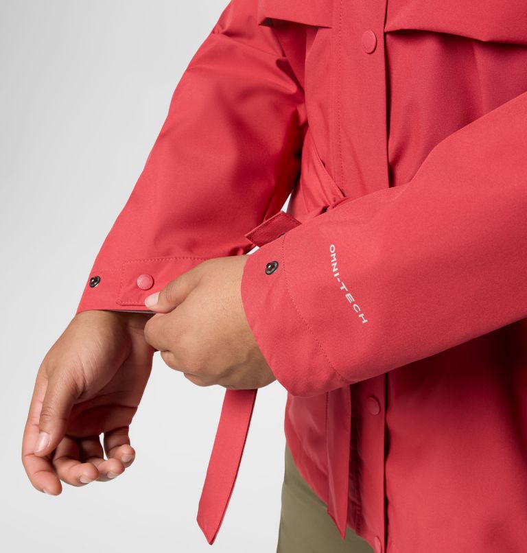 Women's Long Valley Trench III - Plus Size, Color: Daredevil, image 7