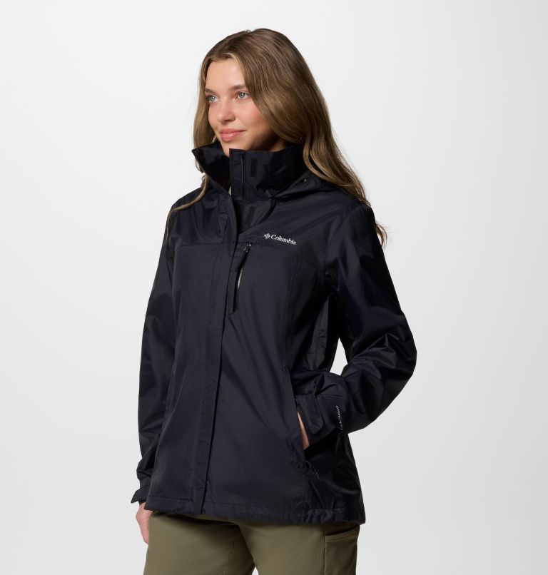 Women's Pouration II Jacket, Color: Black, image 3