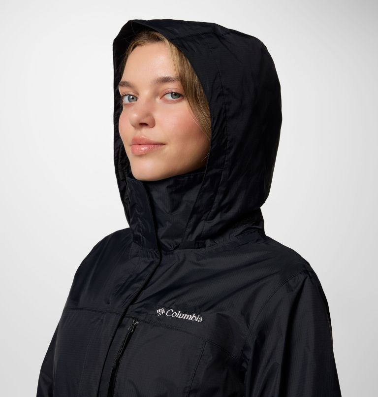 Women's Pouration II Jacket, Color: Black, image 4