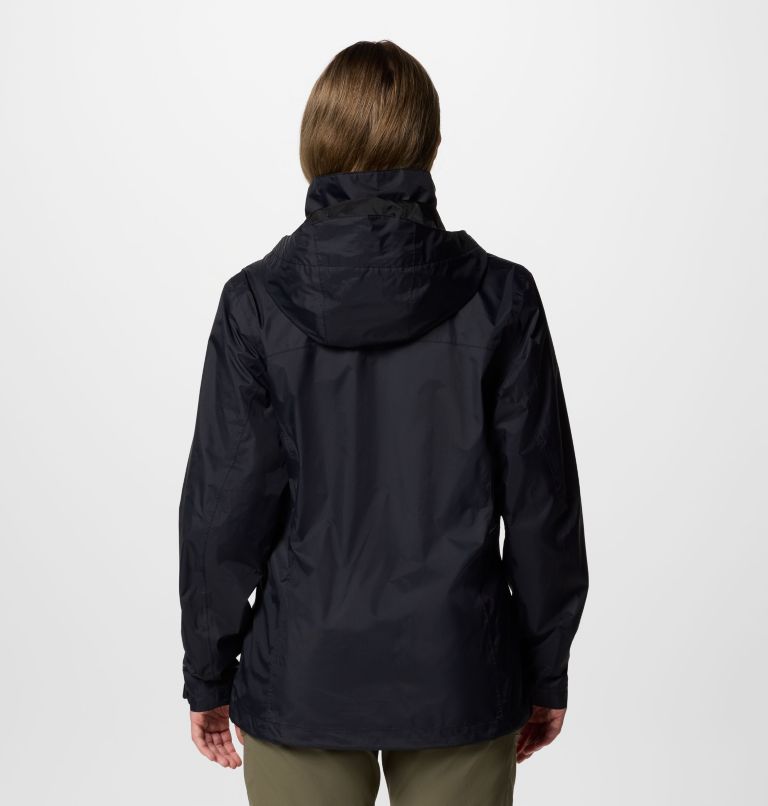 Women's Pouration II Jacket, Color: Black, image 2