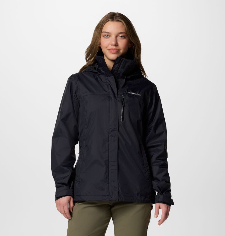 Women's Pouration II Jacket, Color: Black, image 1