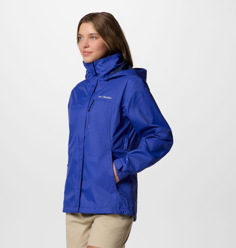 Women's Pouration II Jacket, Color: Clematis Blue, image 3