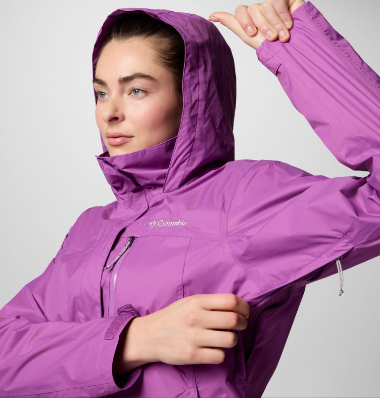 Women's Pouration II Jacket, Color: Razzle, image 5