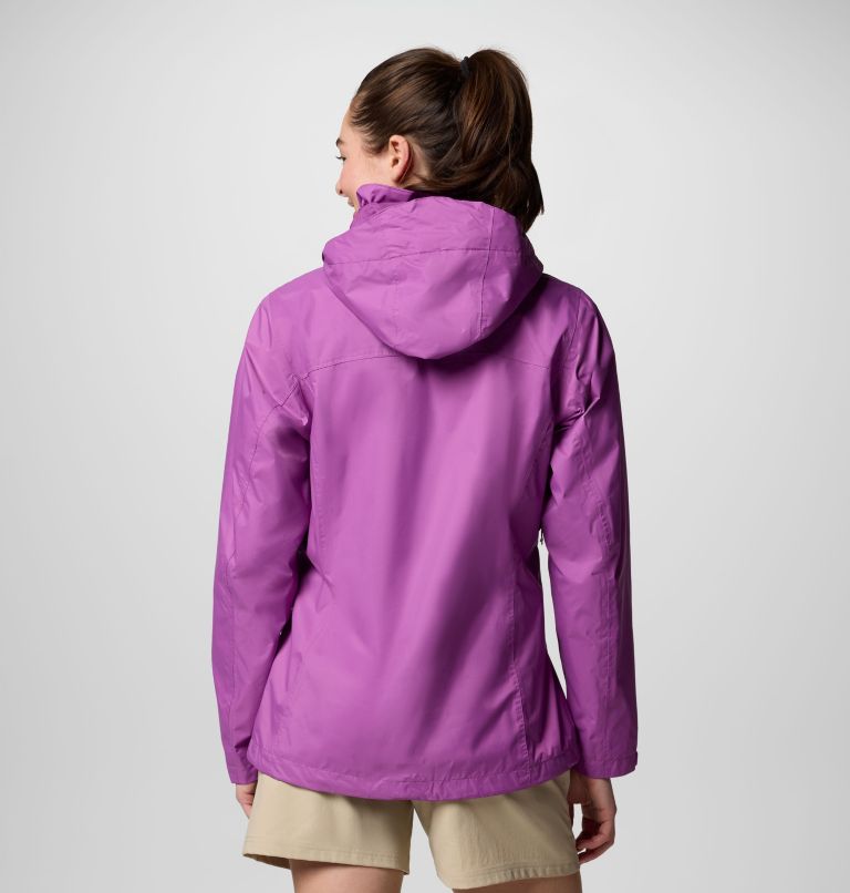 Women's Pouration II Jacket, Color: Razzle, image 2