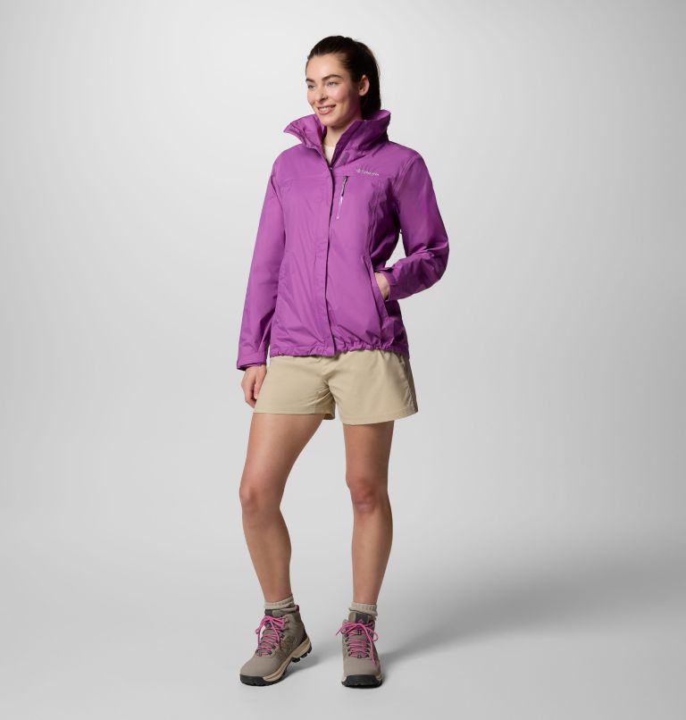 Women's Pouration II Jacket, Color: Razzle, image 9