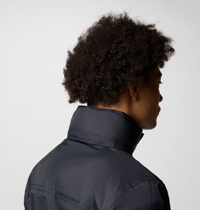 Men's Pouration II Jacket, Color: Black, image 7