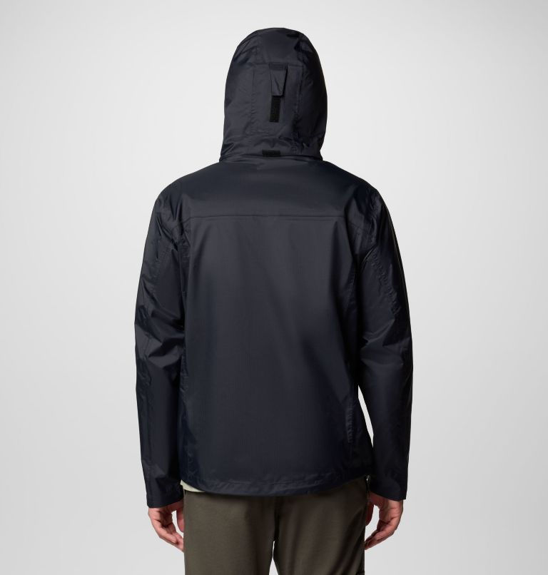 Men's Pouration II Jacket, Color: Black, image 3