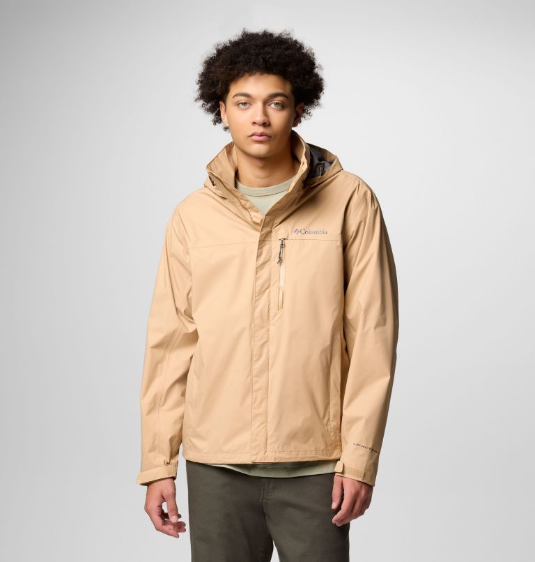 Men's Pouration II Jacket, Color: Canoe, image 1