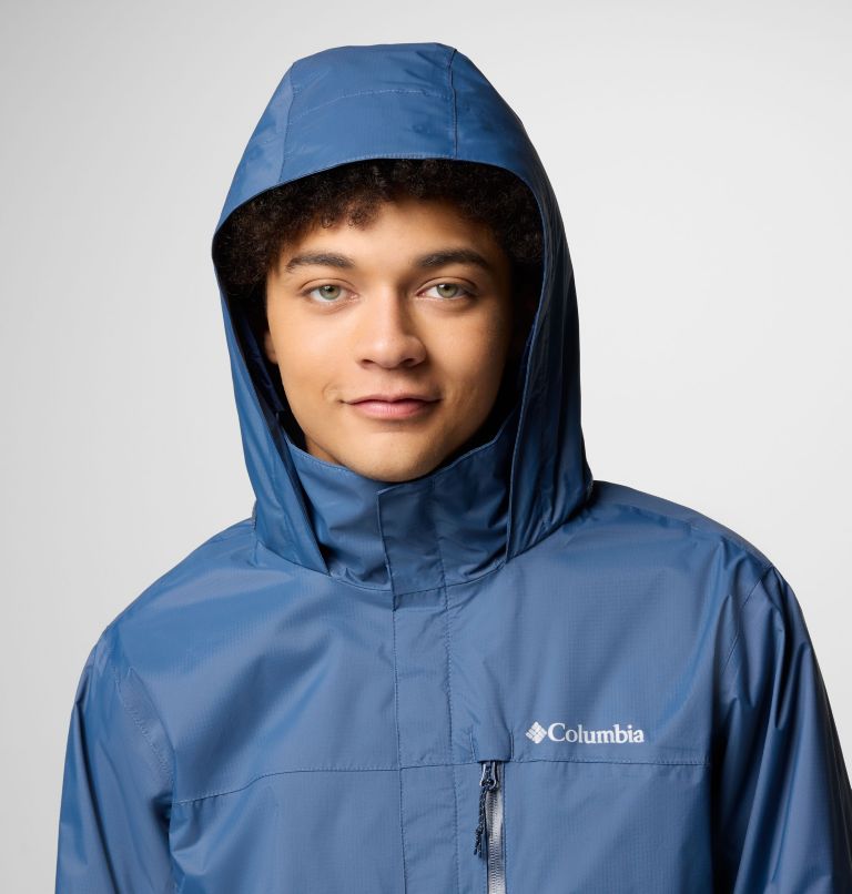 Men's Pouration II Jacket, Color: Dark Mountain, image 5