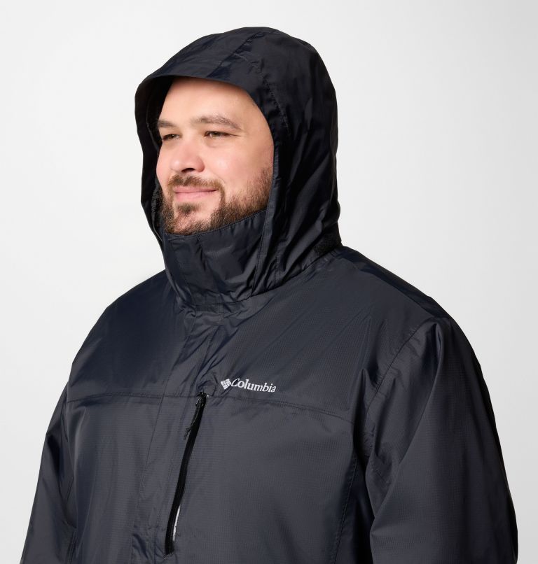 Men's Pouration II Jacket - Big, Color: Black, image 4