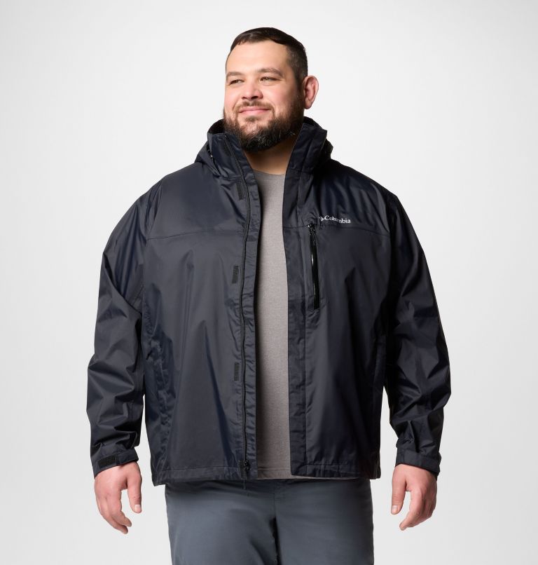 Men's Pouration II Jacket - Big, Color: Black, image 9