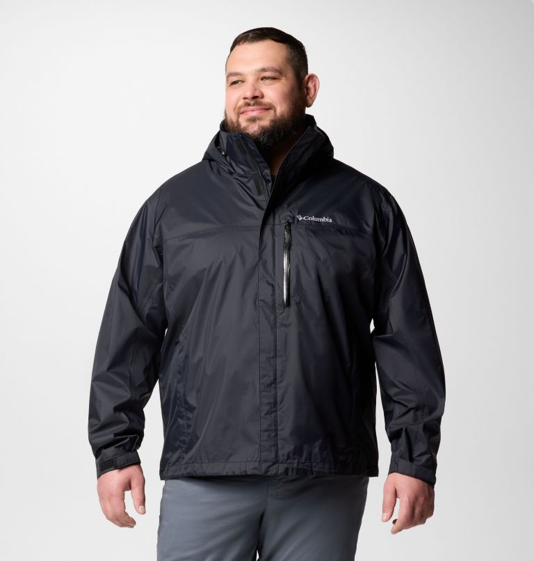Men's Pouration II Jacket - Big, Color: Black, image 1