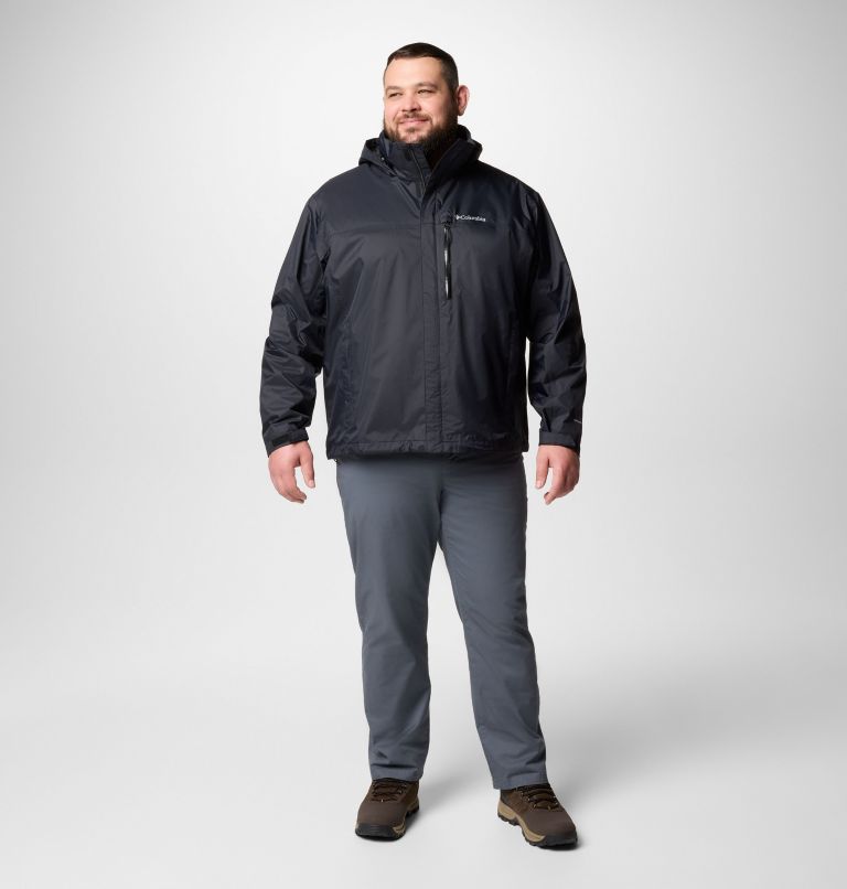 Men's Pouration II Jacket - Big, Color: Black, image 2