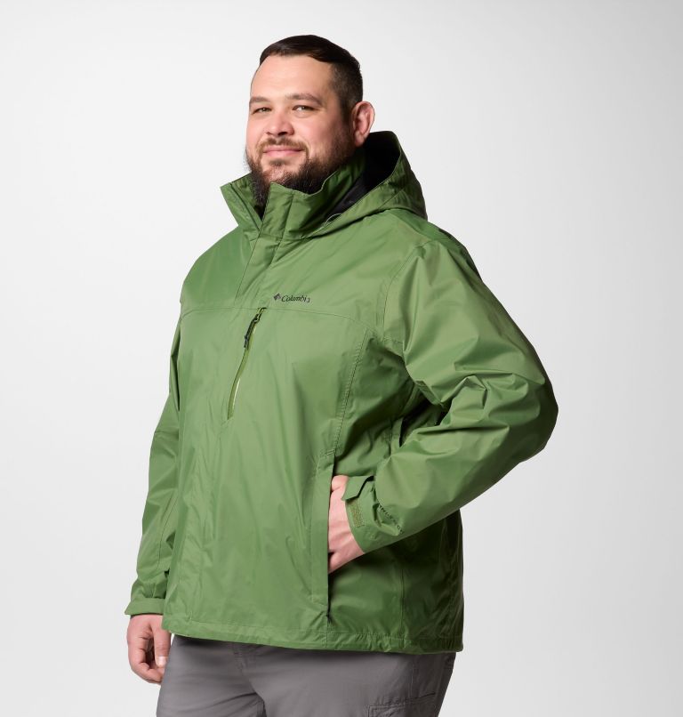 Men's Pouration II Jacket - Big, Color: Canteen, image 3
