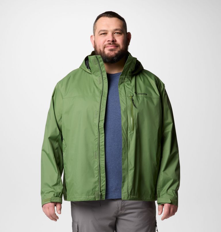 Men's Pouration II Jacket - Big, Color: Canteen, image 9