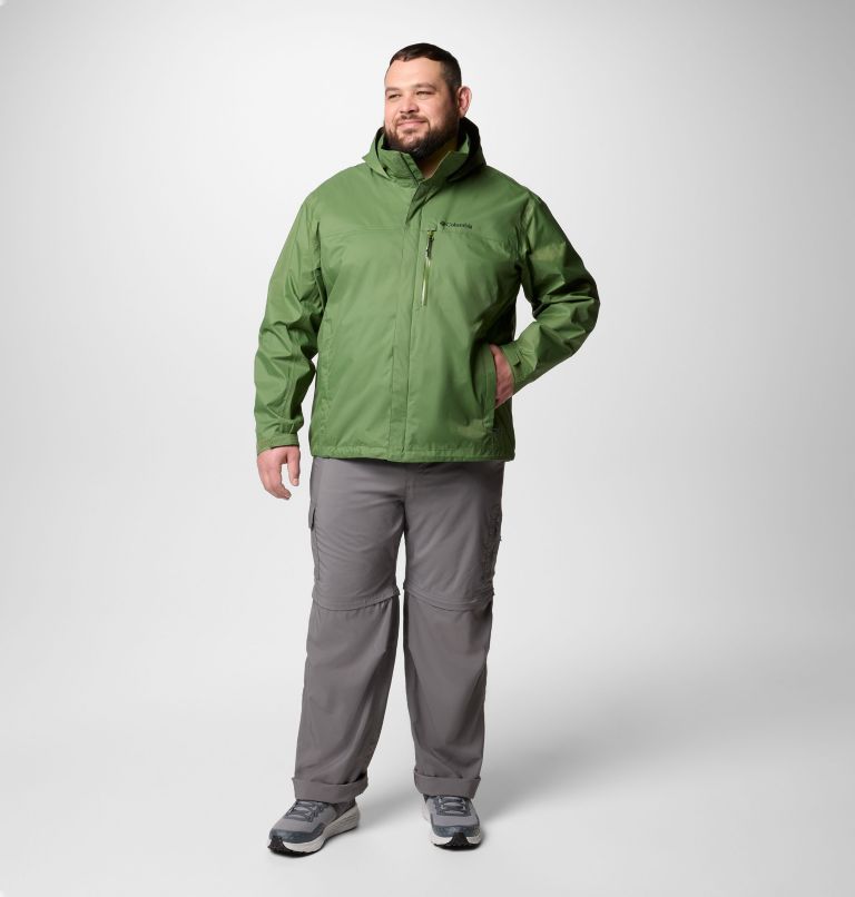Men's Pouration II Jacket - Big, Color: Canteen, image 2