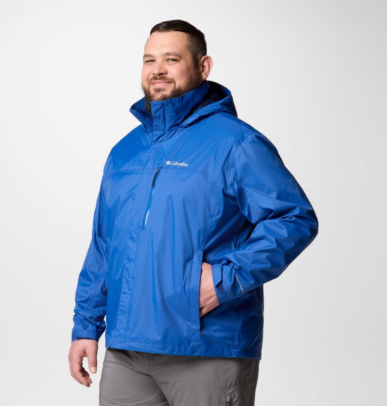 Men's Pouration II Jacket - Big, Color: Mountain Blue, image 3