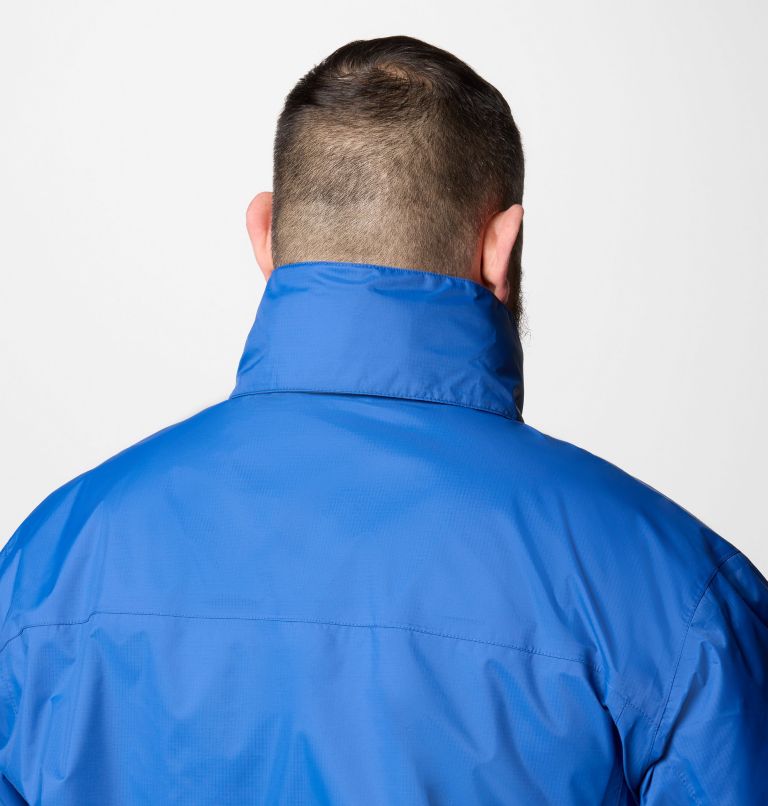 Men's Pouration II Jacket - Big, Color: Mountain Blue, image 6
