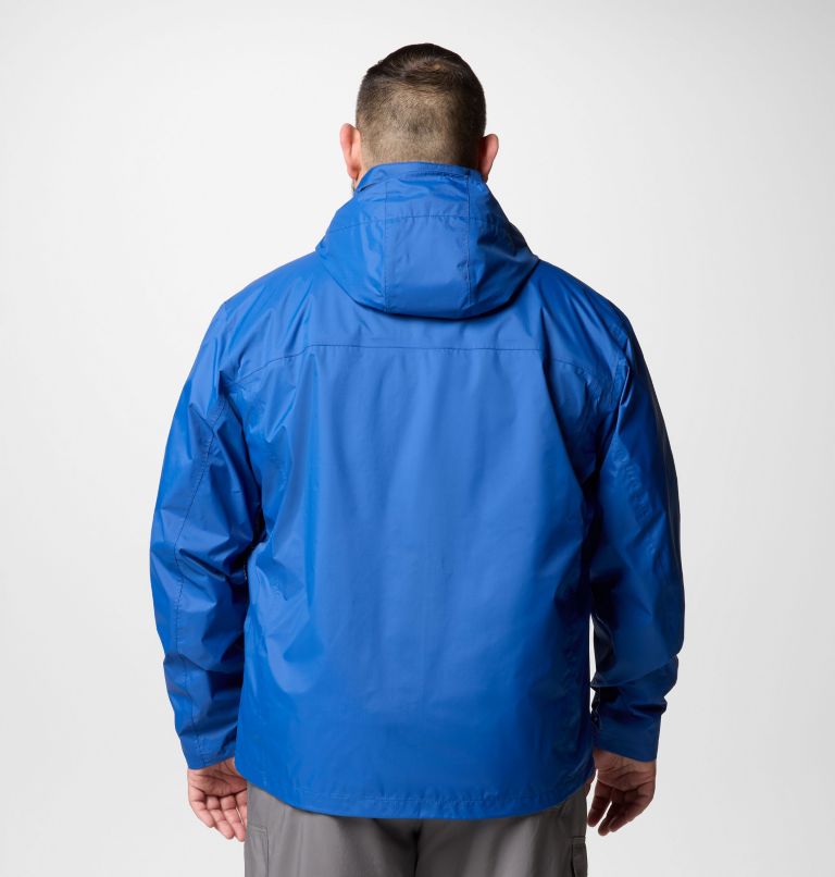 Men's Pouration II Jacket - Big, Color: Mountain Blue, image 2
