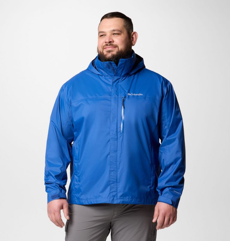 Men's Pouration II Jacket - Big, Color: Mountain Blue, image 1