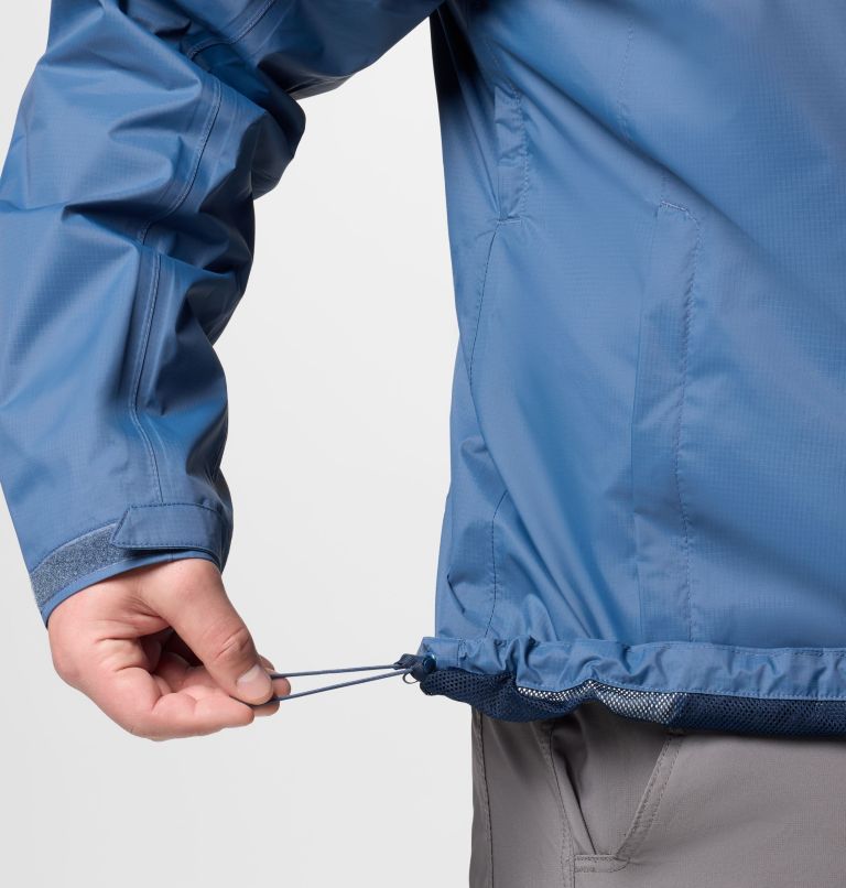 Men's Pouration II Jacket - Big, Color: Dark Mountain, image 7