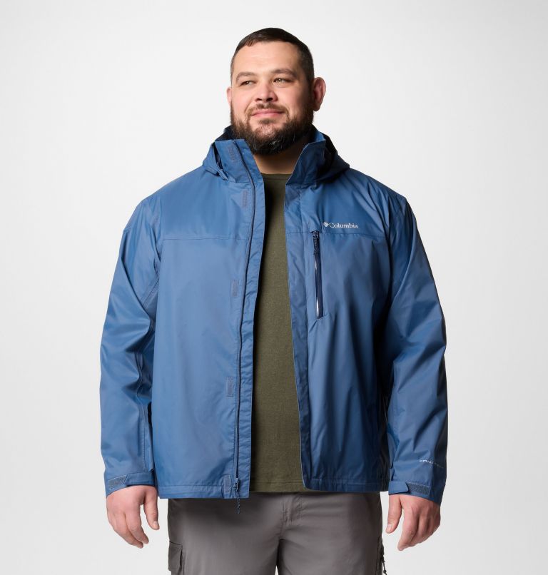 Men's Pouration II Jacket - Big, Color: Dark Mountain, image 9