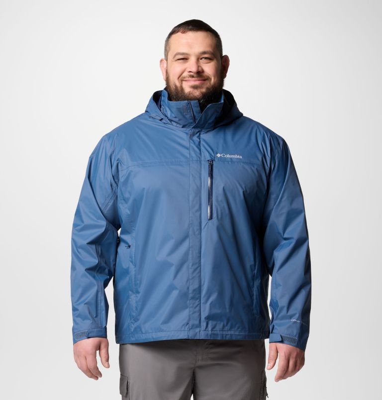 Men's Pouration II Jacket - Big, Color: Dark Mountain, image 1
