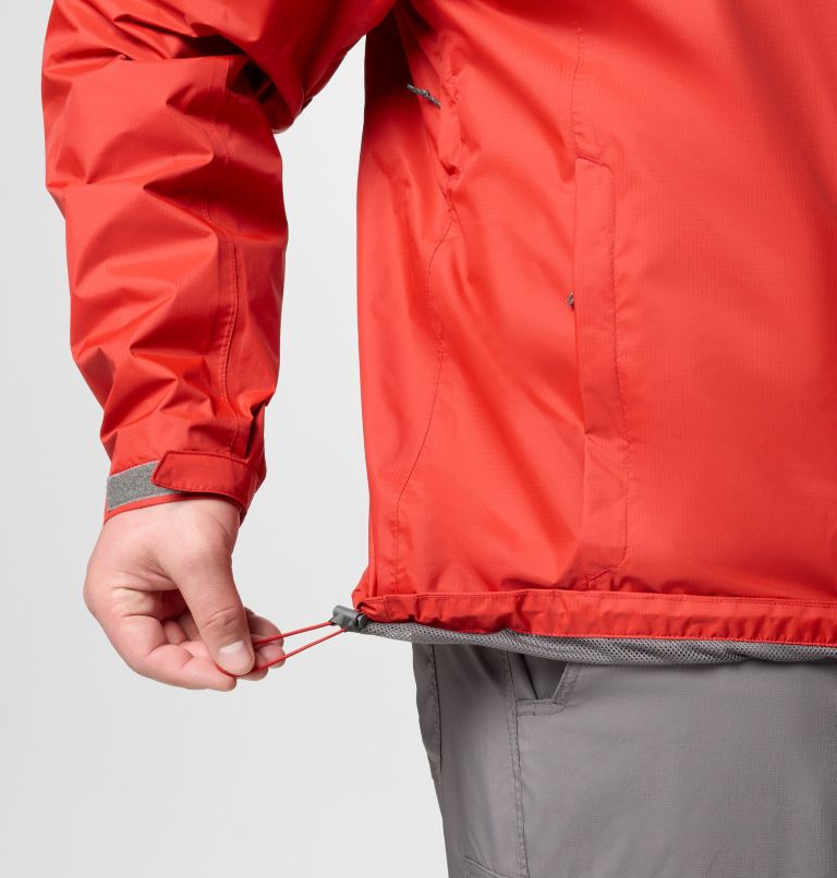 Men's Pouration II Jacket - Big, Color: Sail Red, image 7