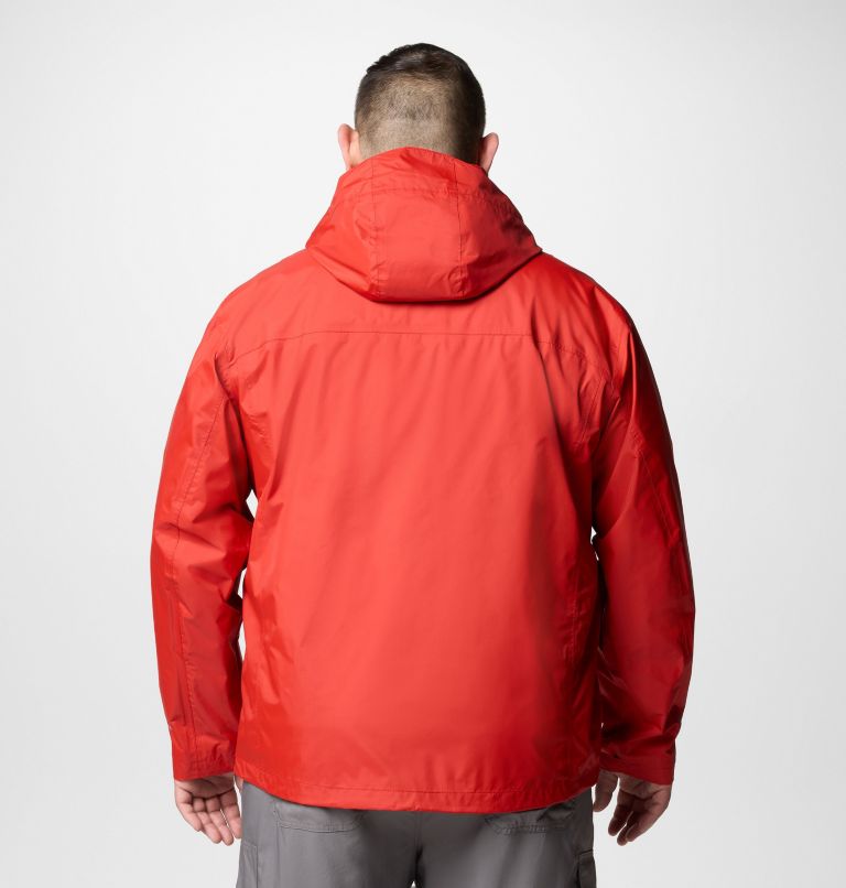 Men's Pouration II Jacket - Big, Color: Sail Red, image 2