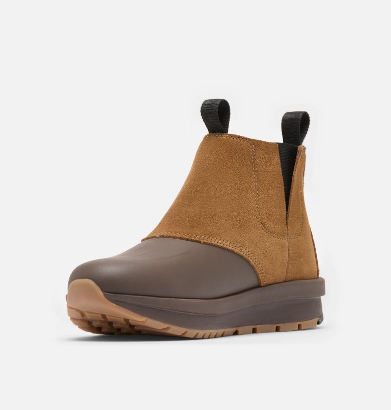 Women's Moritza Chelsea Shield Boot, Color: Light Brown, Cordovan, image 7