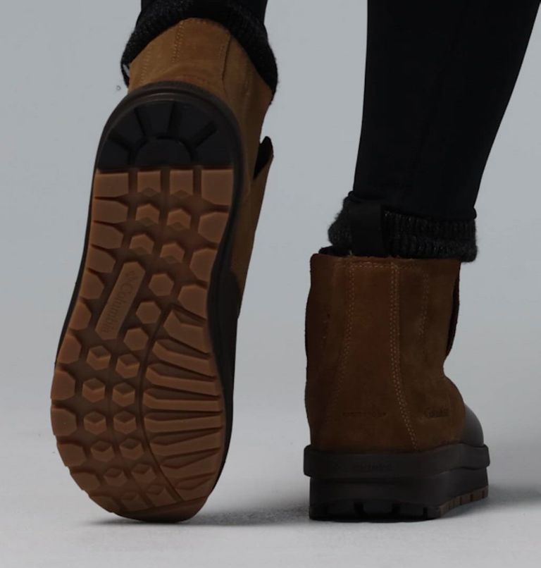 Women's Moritza Chelsea Shield Boot, Color: Light Brown, Cordovan