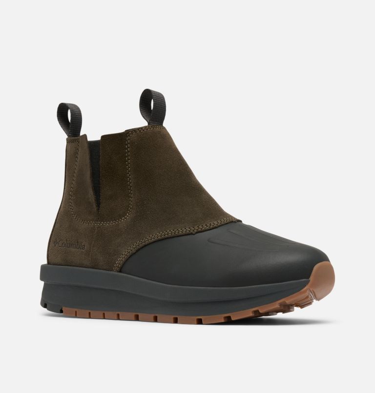 Women's Moritza Chelsea Shield Boot, Color: Alpine Tundra, Dark Moss, image 3