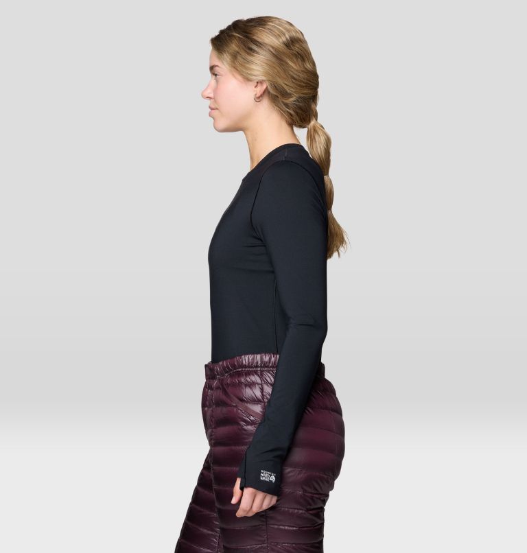 Women's Butter Up Long Sleeve, Color: Black, image 4