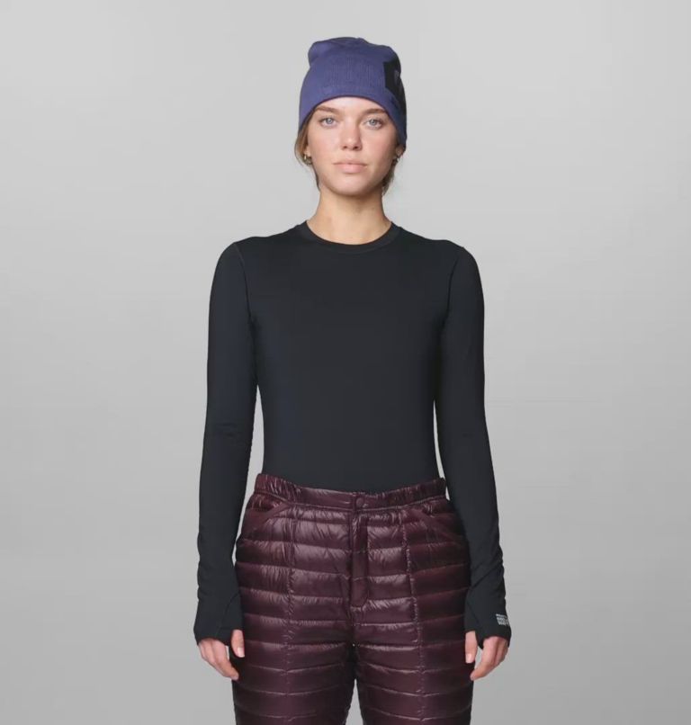 Women's Butter Up Long Sleeve, Color: Black
