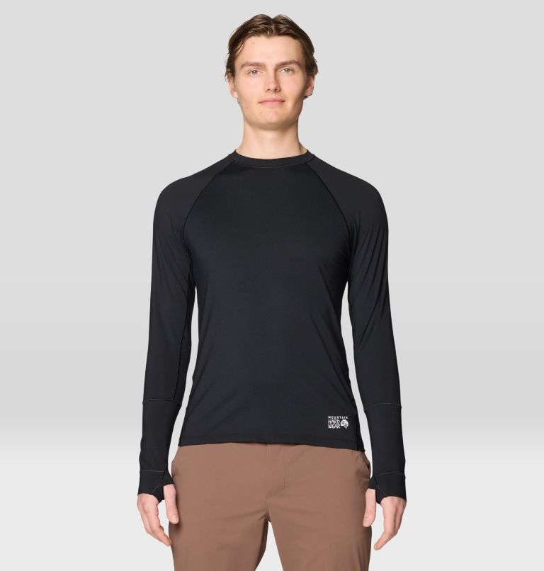 Men's Butter Up Long Sleeve, Color: Black, image 1