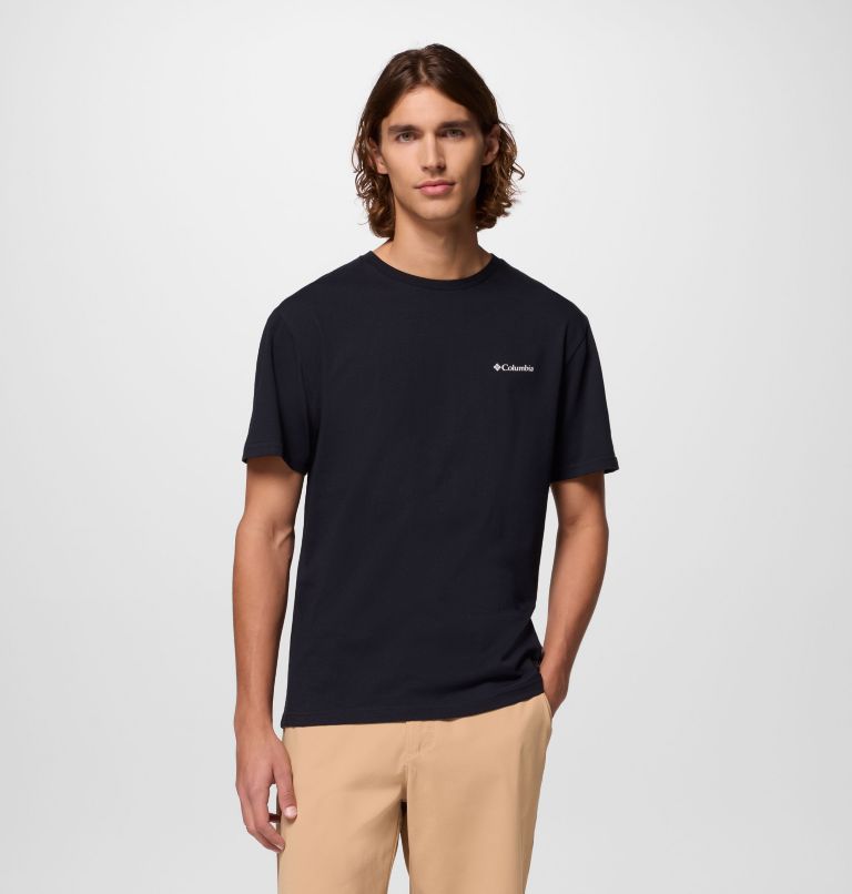 Men's Stark Creek Graphic T-Shirt, Color: Black, Scoped Seascape, image 3