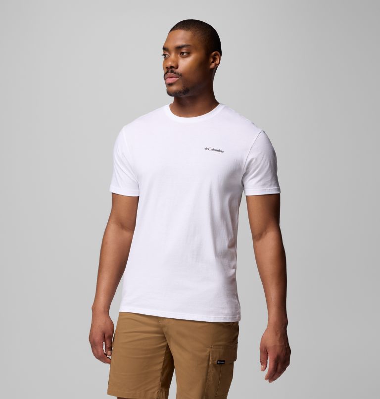 Men's Stark Creek Graphic T-Shirt, Color: White, Scoped Seascape, image 4