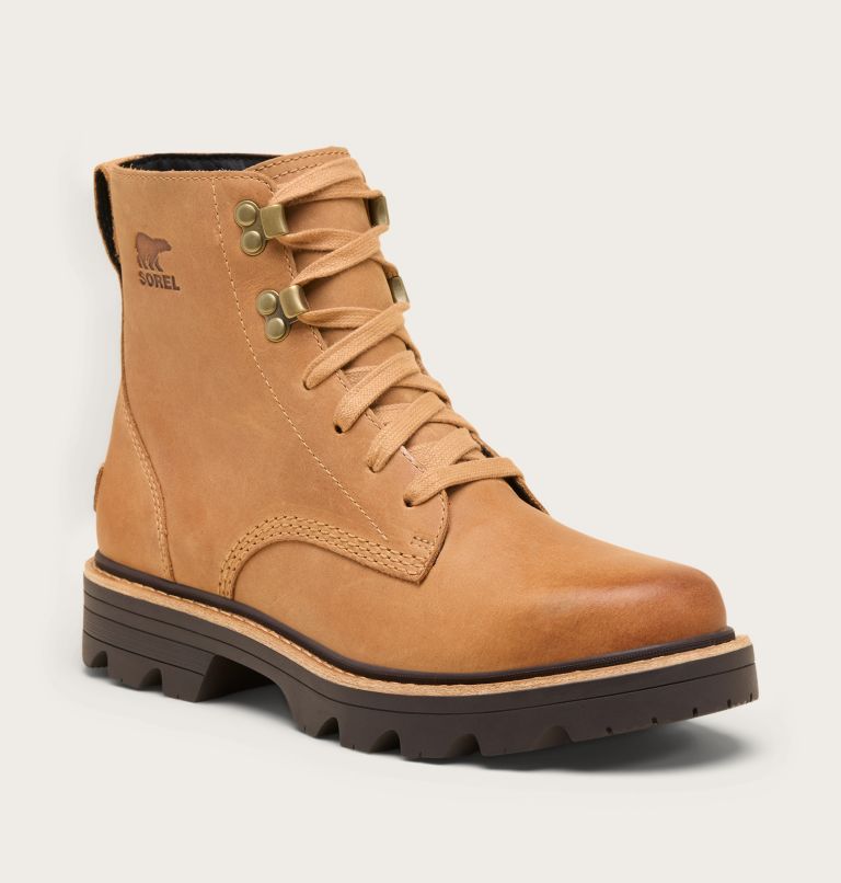 REVEL RD Women's Waterproof Lace Boot, Color: Tawny Buff, Blackened Brown, image 6