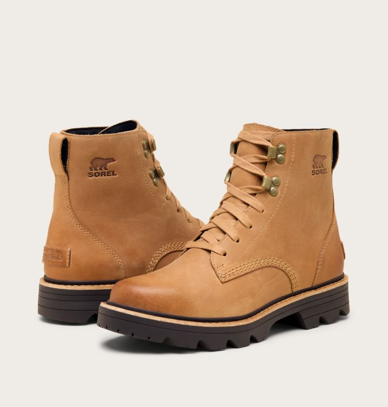 REVEL RD Women's Waterproof Lace Boot, Color: Tawny Buff, Blackened Brown, image 8