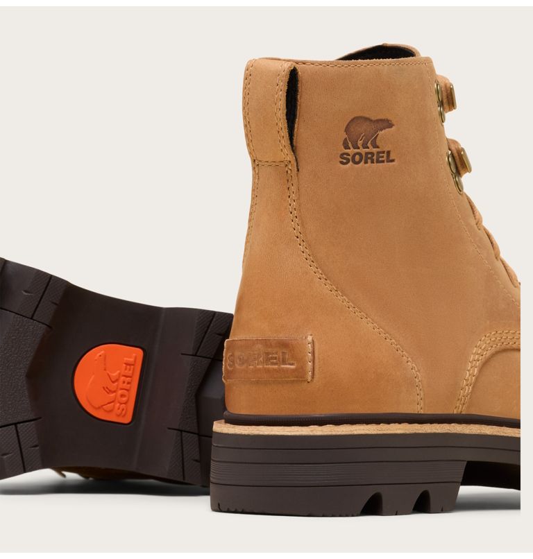 REVEL RD Women's Waterproof Lace Boot, Color: Tawny Buff, Blackened Brown, image 9