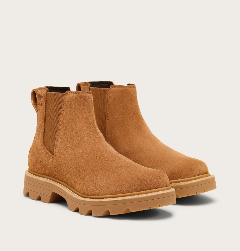 REVEL RD Women's Waterproof Chelsea Boot, Color: Velvet Tan, Gum, image 2