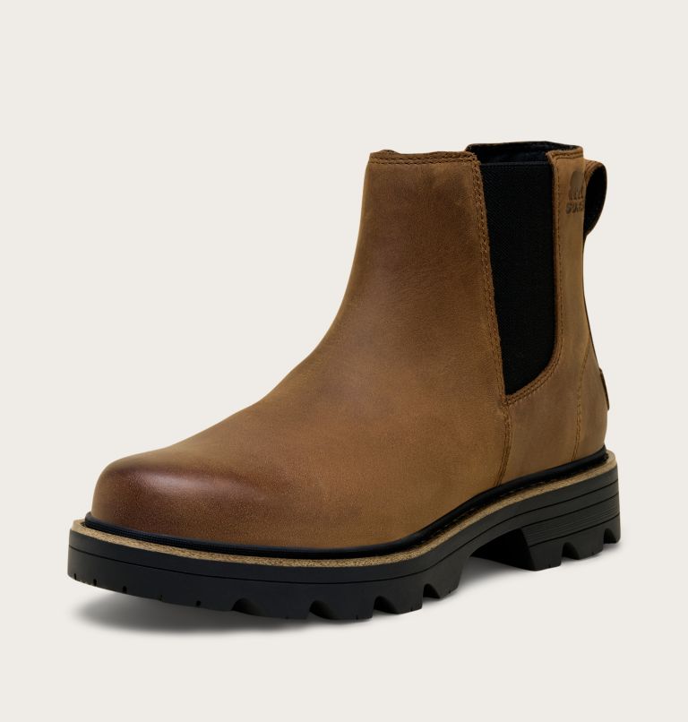 REVEL RD Women's Waterproof Chelsea Boot, Color: Tobacco, Black, image 7