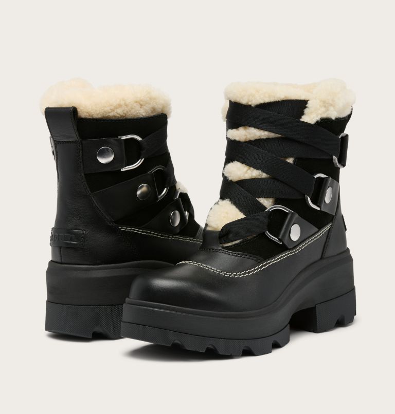 Women's JOAN FRWD Cosy Waterproof Boots, Color: Black, Black, image 8