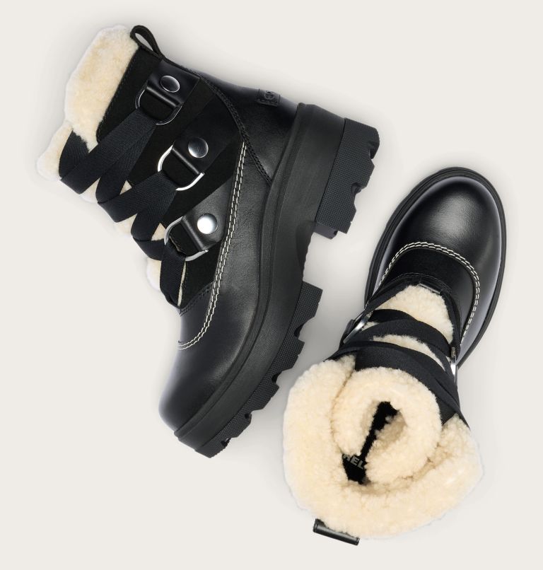 Women's JOAN FRWD Cosy Waterproof Boots, Color: Black, Black, image 4
